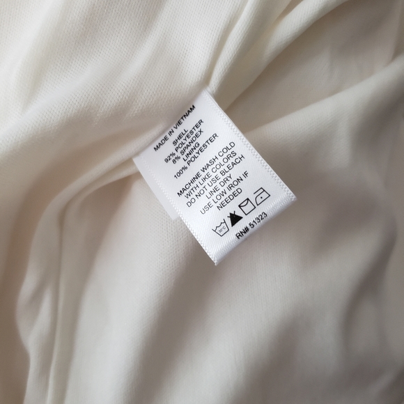 1.State Wide Leg Cropped Pants Soft Ecru Plus 2X Plus Size Pull Up Revolve Lined - Picture 9 of 9